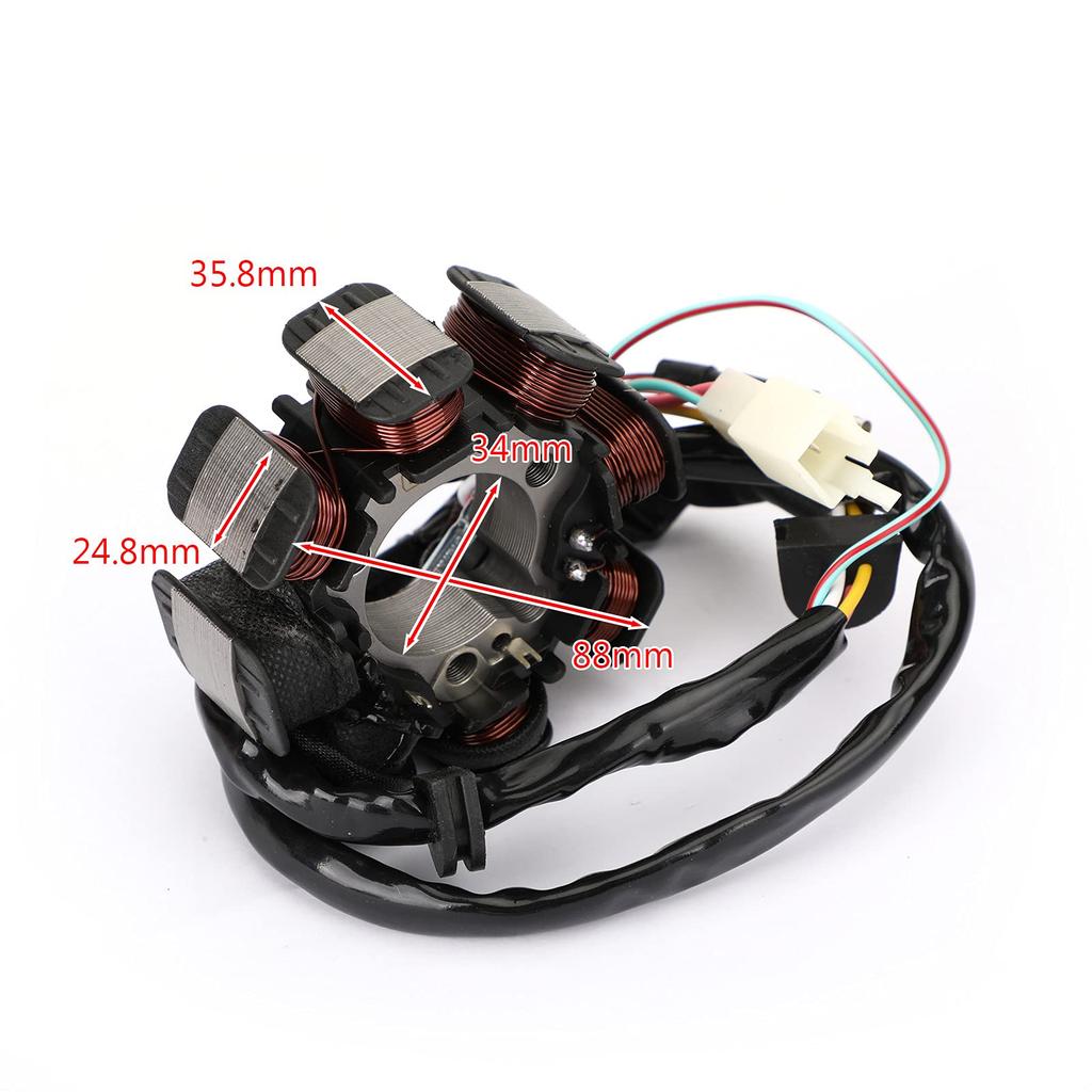 VIPIH Honda XL250R XL250 Cívka statoru Cívka generátoru Cívka generátoru Stator generátoru Stator