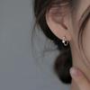 925 Sterling Silver Mobius Earrings - High-End Light Luxury Studs for Women (2025 New Style)