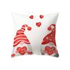 Merry Christmas Cute Dwarf Print Pattern Cushion Cover Home Living Room Sofa Decoration Polyester Pillow Pillow Cover