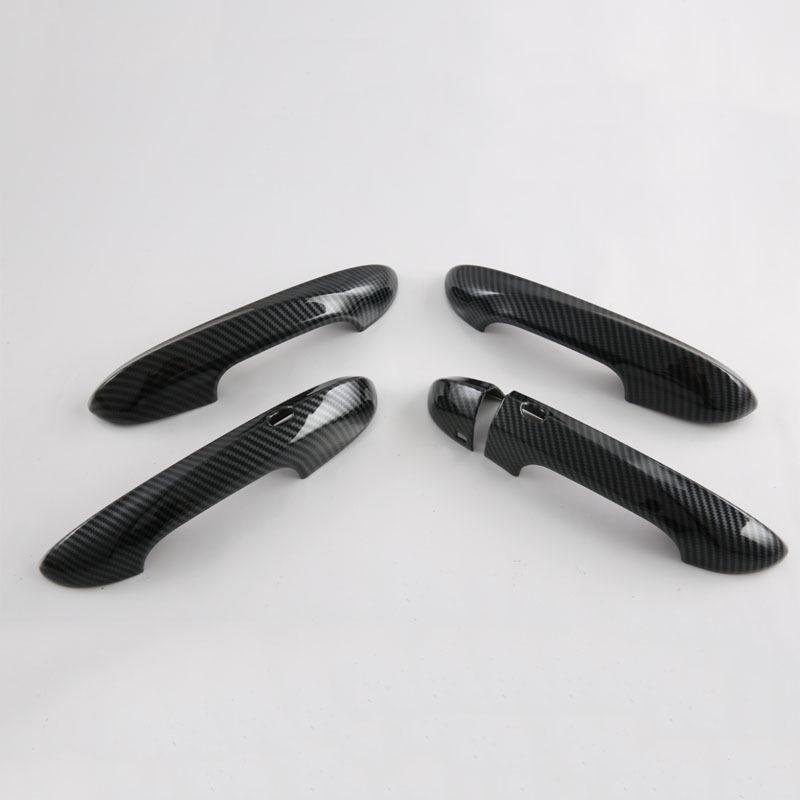 MG4 Mulan Carbon Fiber Rearview Mirror, Fog Light, Door Handle & Edge Trim Set for 2023.