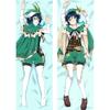 Game Genshin Impact Dakimakura Venti Cosplay Pillowcase Hugging Body Pillow Case Anime Otaku Throw Bedding Cushion Pillows Cover