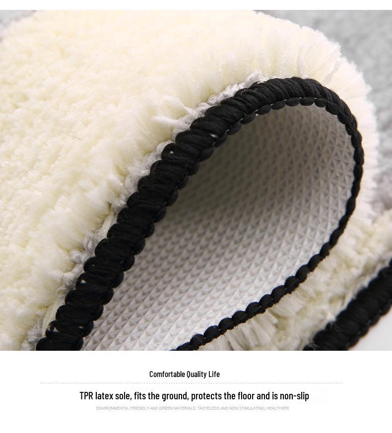 Water-Absorbent Bathroom & Toilet Anti-Slip Mat, Entrance & Bedroom Doormat