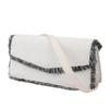Underarm Bag Simple Stylish Shoulder Bag Ample Storage Space Fringe Handbag for Daily Outings