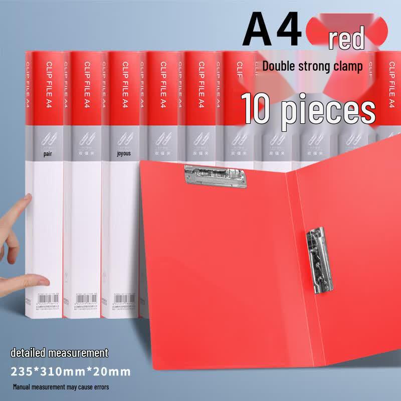 M&G A4 Double Strong Clip Folder