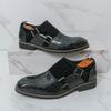 Plus-size Lazy People Pointed-toe Casual Leather Shoes, Low-top Buckle Hairstylists, Trendy Shoes