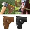 Durable Leather Axe for Head Sheath Cover Hatchet Protective Cover Axe Holster f