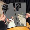 Case for Samsung Galaxy S20 S21 S24 Plus Note 20 Ultra 10 S26 S23 FE S22 S25 Phone Cover Cartoon Cute Cat