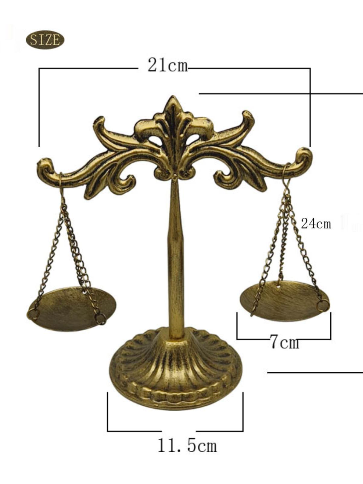 

Nordic Iron Balance Ornaments Office Decor Gift for Friends Metal Gifts Study Desk Retro Pure Handmade Daily Craft Decoration