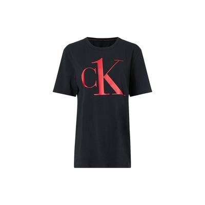 Camiseta Masculina de Manga Curta Ajustada com Gola Redonda e Estampa de Letras Tops Preto NM1903E-6N9
