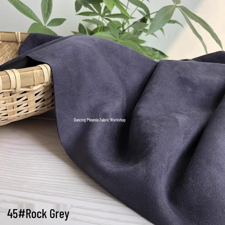 Luxury Snowflake Velvet Suede Air Layer Fabric - Thick, Stretchy, Soft, Delicate Knit