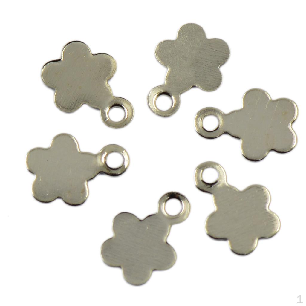 

100 шт., подвеска с подвеской в ​​виде цветка ромашки, ожерелье, изготовление ювелирных изделий своими руками