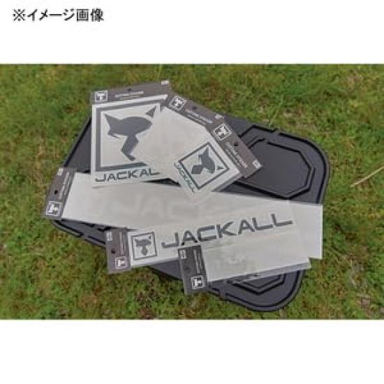 Jackall JK Aufkleber, Quadratisch, Klein, Schwarz