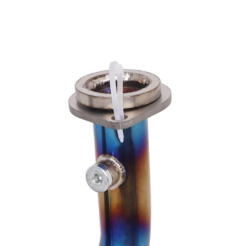 Titanium Alloy Front Exhaust Upgrade for SYM ADXTG400 Motorcycle