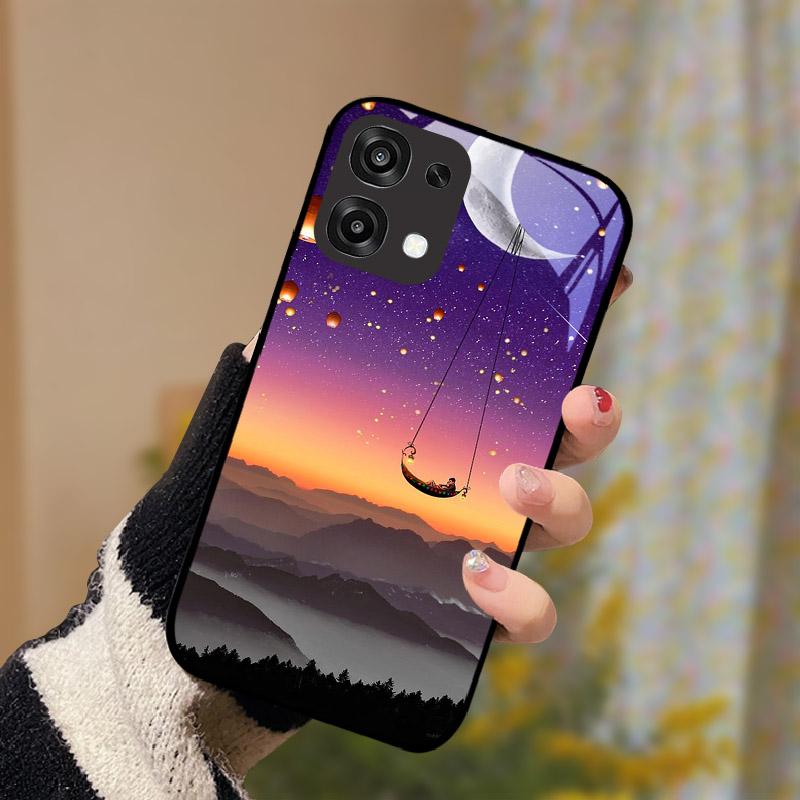 Tempered Glass Case For OPPO F31 A6Pro 5G CPH2781 A 6 Pro 4G CPH2799 Phone Cover Fashion Camera Protection Fundas Shell Coque