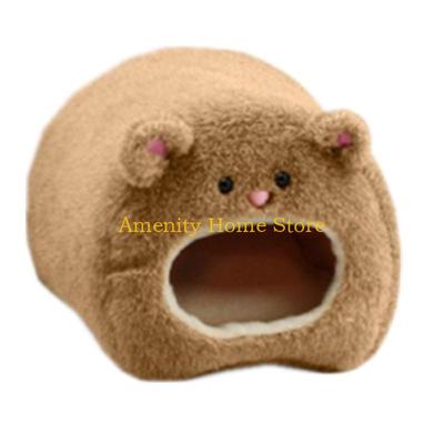 F26C Small Pet Winter Bed Warm House Nest Accessories for Hamster Guinea Pig Hedgehog Ferret Snake Spider Lizard Cozy Home
