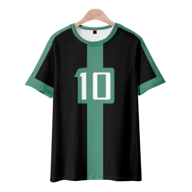 Summer Billie Anniversary Jersey Adultst-Shirt Quick-Drying Football Training Clothes Sportswear Short-Sleeved Top