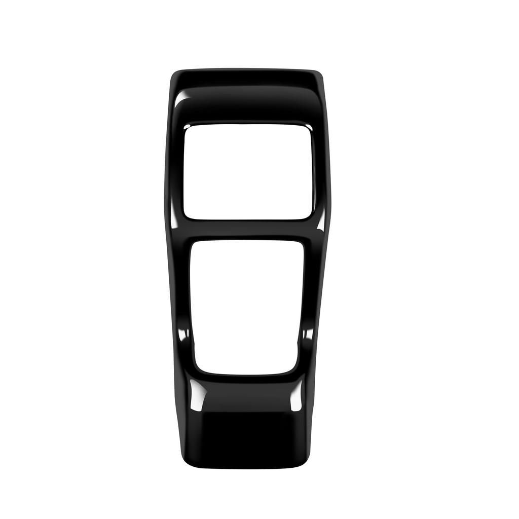 GIKAKU Rear Air Conditioning Panel Interior Rear Seat Air Vent Kick Protection for Honda Vezel Model Piano Black Cover, Panel, (New RV3/RV4/RV5/RV6) -