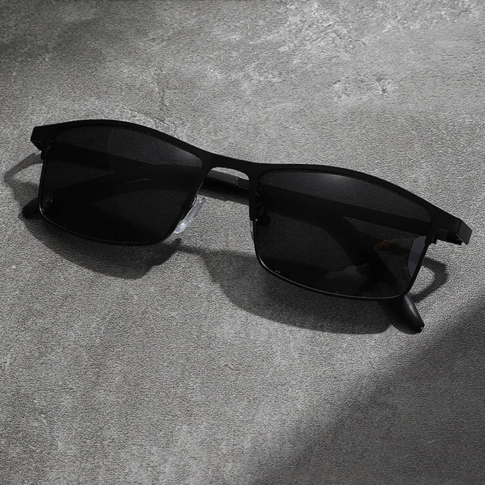 Vintage Men's Sunglasses Retro Style Metal Frame Square Sun Glasses UV Protection Fashion Designer Eyewear Male Driving Shades