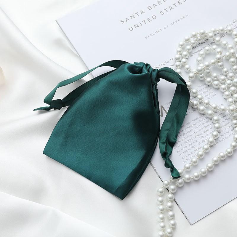 Confezione Regalo Sacchetto di Seta Artificiale Sacchetto Antipolvere Sacchetto per Passeggino Coulisse Accessori Personalizzati