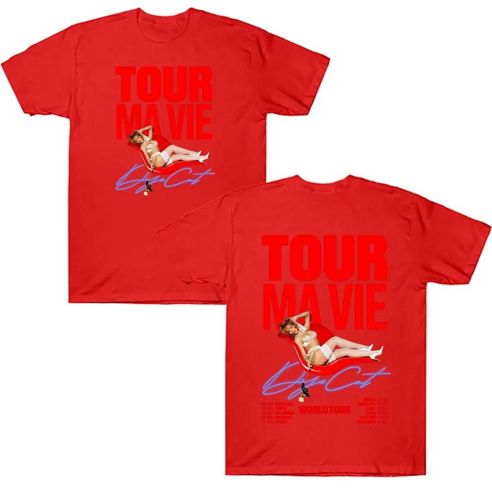 

Harajuku Fashion Tops Doja Cat World Tour 2025 Graphic T Shirt Cotton Print Tshirts Casual Cozy Oversized Streetwear Unisex 4XL