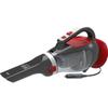 Special Car Handheld Vacuum Cleaner - BLACK &; DECKER ADV1200-XJ - 12.5 AW - 12V - Cigarette Lighter Socket - Red / Grey