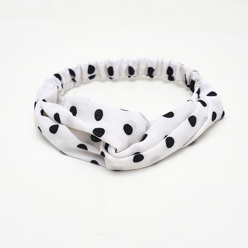 Fashion Bohemian Headband Print Hairbands For Women Girls Vintage Cross Knot Turban Bandanas Headwear Hair Accessories