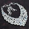 K2 Jasper Gemstone Handmade 925 Sterling Silver Jewelry Necklace 18" AMN-659