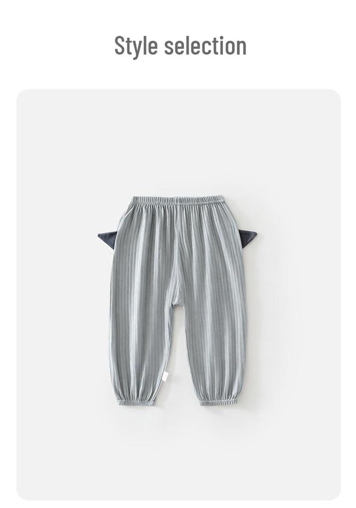 Unisex Baby Summer Cotton Mosquito-Repellent Lantern Pants