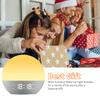 Wake Up Light Alarm Clock Sunrise/Sunset Simulation FM Radio Color Night Light  White Noise Machine Bedside Clock for Home Decor