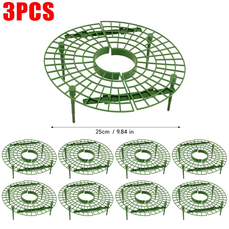 Strawberry Frame Stands Planting Cage Balcony Rack Fruit Growing Support Holder Net Tomatoes Climbing Vine Pillar Garden Tools