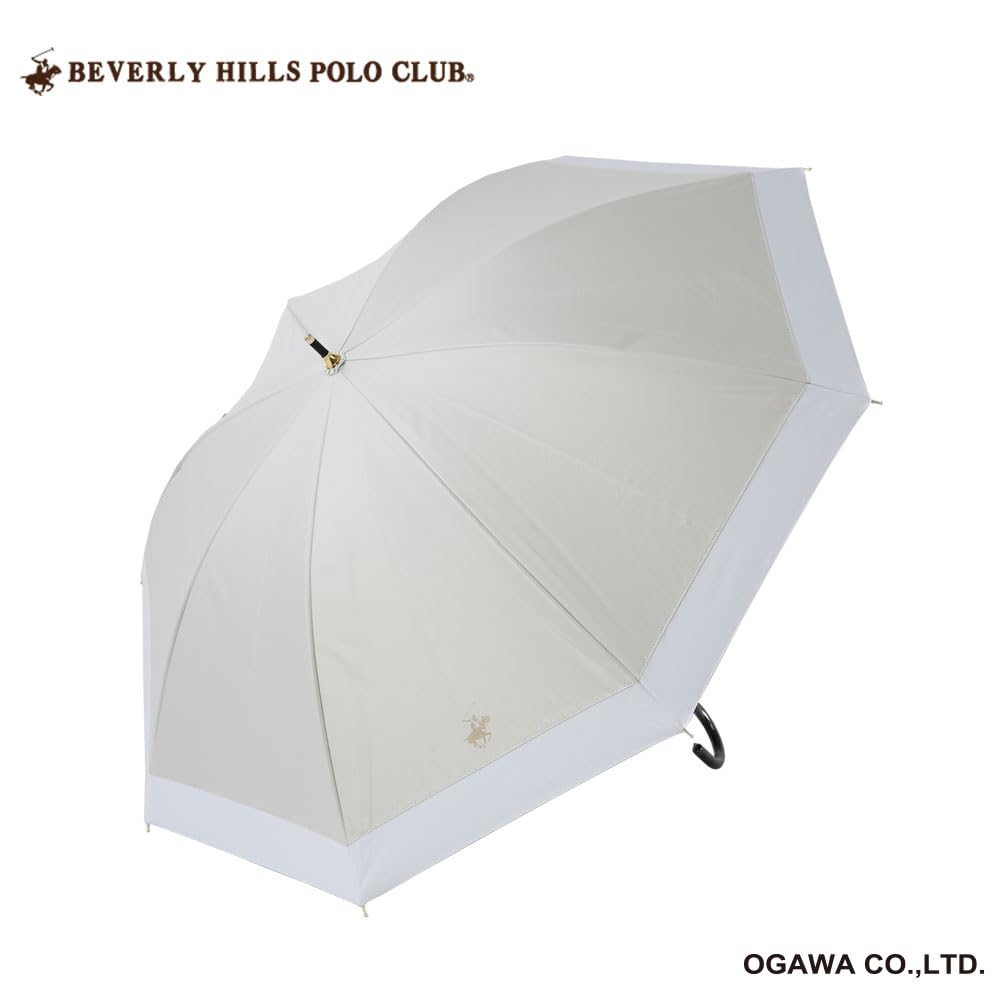 Ogawa Sun and Rain UV Protection Light Heat Water BHPC Grosgrain Manual 71192 Women's Parasol, Protection, 99.9% & Blocking, Shielding, Repellent,