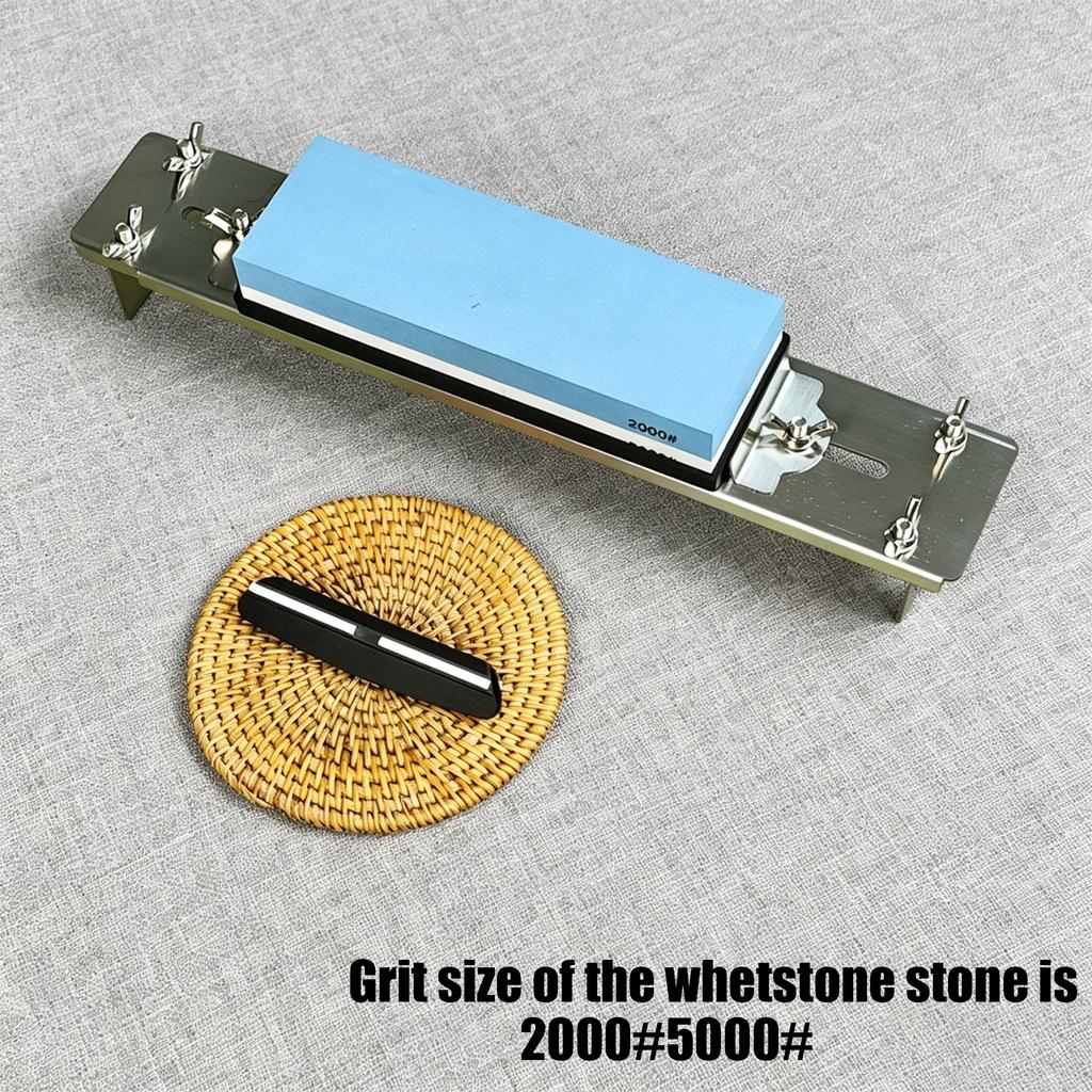 Adjustable Stainless Steel Sink Sharpening Stone Holder Anti-Slip Kitchen Whetstone Grinder Rack for Cutlery Sharpener Tool
