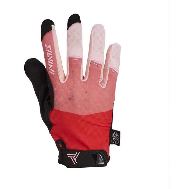 Велосипедные перчатки Silvini Fiora Long (красный/розовый) M