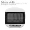 Elderly Step Counter LCD Display Clear Screen Accurate Walking Pedometer with Clip