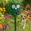 Owl Shape Ultrasonic Animal Repellant Solar Powered 14 LEDs Cat Dog Repellant Waterproof Infrared Sensor Solar Animal Repeller