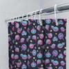 Cute Octopus Shower Curtain Ocean Sea Life Bathroom Decor Nautical Blue Backdrop Waterproof Fabric Home Decor