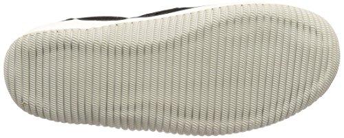 Fukuyama Rubber Men's Lasting Bull Casual Work Shoes, Black, Size 25cm, 3E