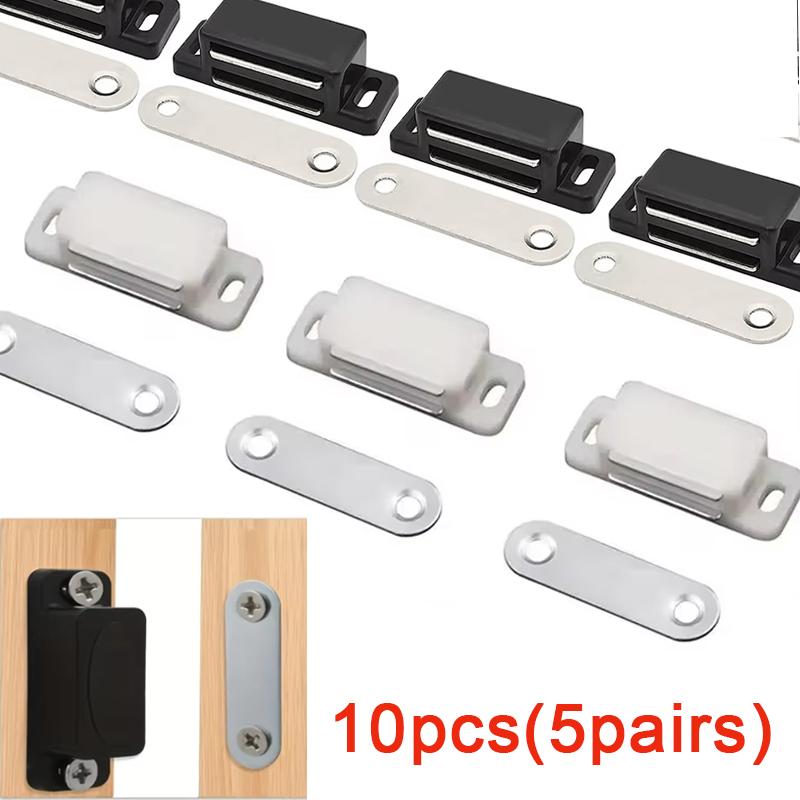 Cabinet Magnet Latch Door Catches Kitchen Cupboard Wardrobe Closet Drawer Magnetic Closer Home Furniture Hardware