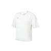 Outdoor Tech Woven Short Sleeve Crew Neck Breathable T-Shirt Women Tops White 1173656