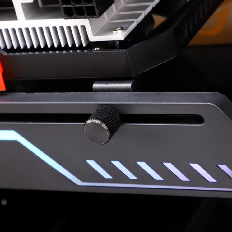 LED GPU Holder Graphic Card Bracket ARGB Vertical Graphic Video Card Holder