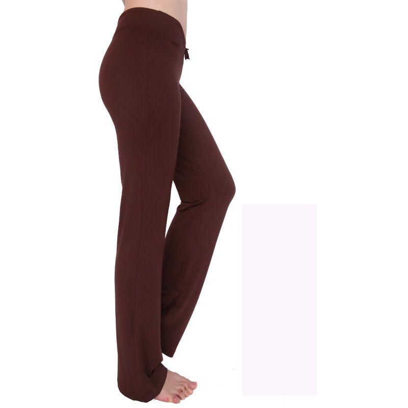 Pantaloni da Yoga in Cotone Spandex di Lusso da Donna per Palestra Atletica e Relax