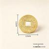 Mu Lue Mini Gold Metal Ingots: Simulation Gold Ingots for Crafts & Photo Frame Filler