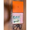 Used HERMES Carre Large Scarf Parasol Pattern Pink Vintage
