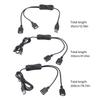 Double USB Output Charging Cord With Switcher For Home Office Use Flexible Lengths Fast Speed Power Supply