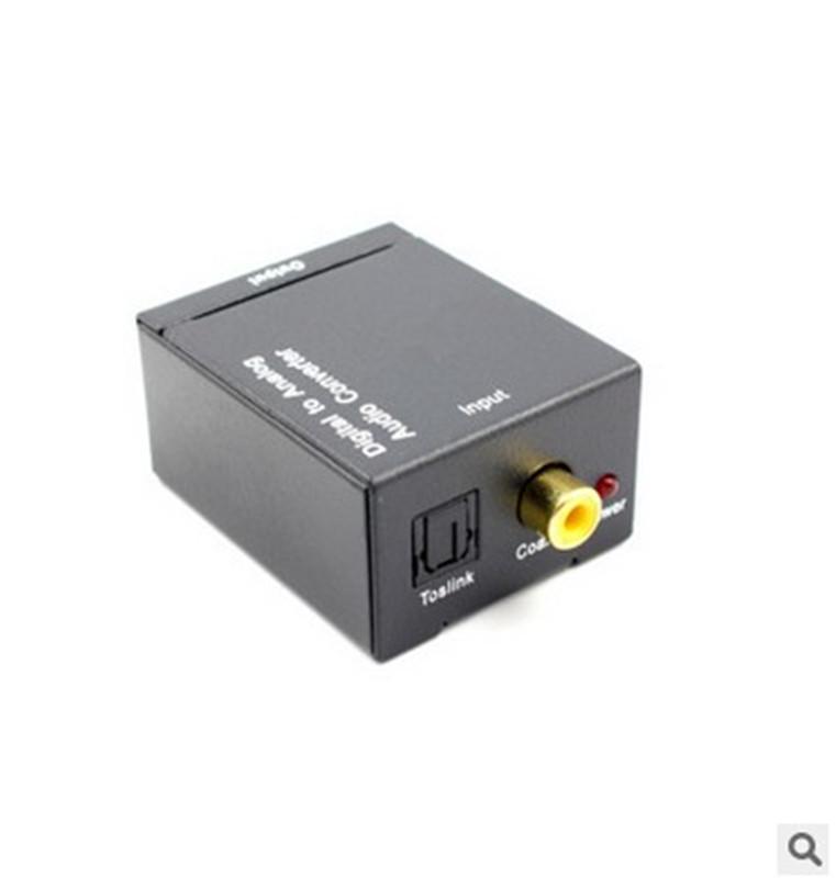 Optical To Analog Audio Converter: Digital Optical/Coaxial To 3.5mm