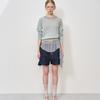 Lcdc Tm Semi-Sheer V-Neck Knit Top