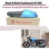 Royal Enfield Continental GT "Premium Touring Dual Seat & Ventura Blue Cowl"