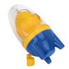 Egg Spinner Fun Shape High Torsion Rotation Homogeneous Hand Powered Portable Golden Egg Maker Blue