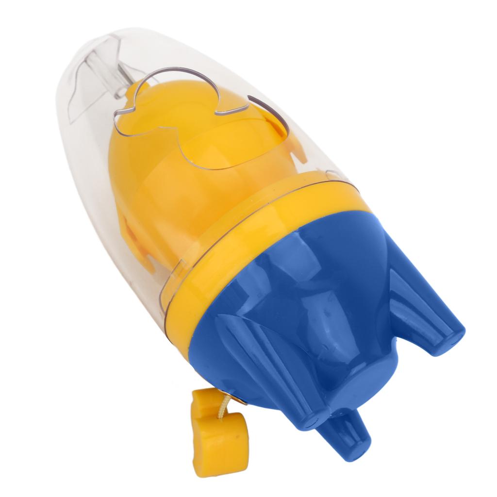 Egg Spinner Fun Shape High Torsion Rotation Homogeneous Hand Powered Portable Golden Egg Maker Blue
