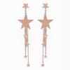 Women Girls Star Dangle Earring Hoop Long Tassel Eardrop Simple Elegant Geometric Ear Stud Jewelry Gift